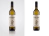 Recorte profesional de botella de vidrio con fondo eliminado para catálogo online