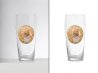 Produktbild eines personalisierten Bierglases auf weißem Hintergrund