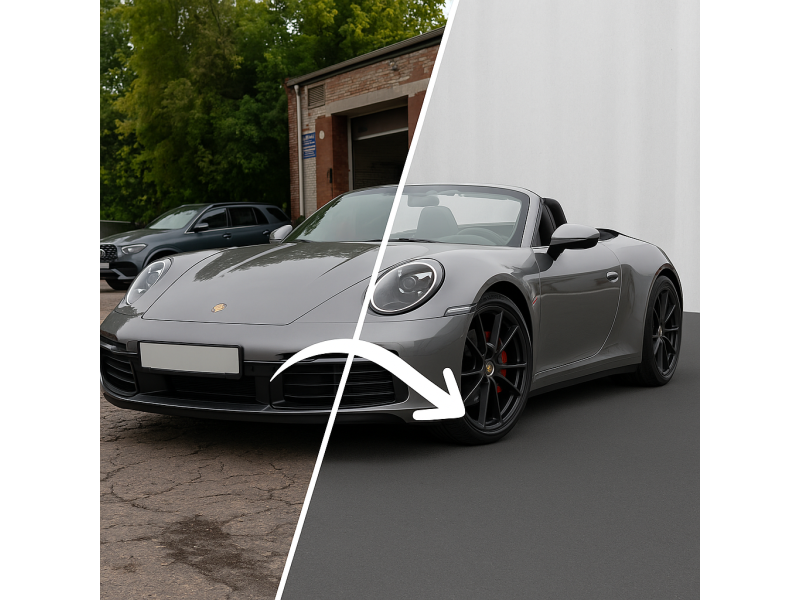 Eliminar fondo de coche con IA | speedclipping.com